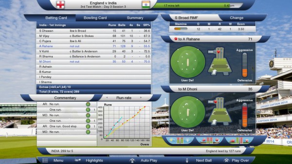 Cricket Captain 2014 screenshot 5