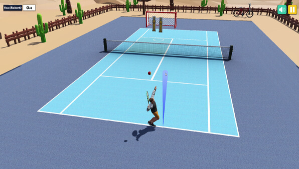 Toonie Tennis screenshot 1