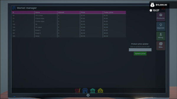 Market master Simulator screenshot 2