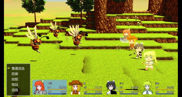 白猫冒险团 White Cat Adventure Team screenshot 5