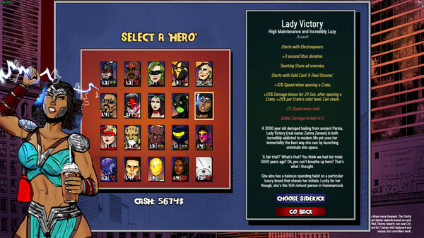 Second Rate Superheroes screenshot 5
