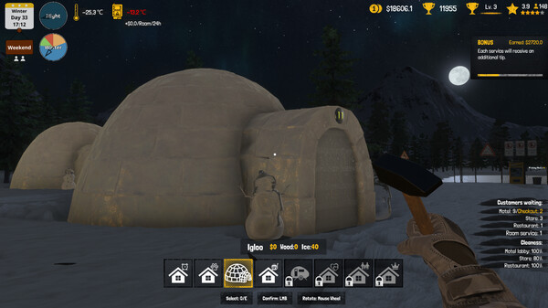 Arctic Motel Simulator screenshot 1