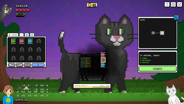 Laser Battle Cats - travel & destroy! screenshot 1