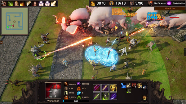 Circle TD:Defence War screenshot 1