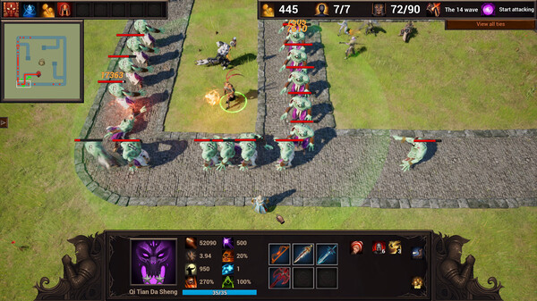 Circle TD:Defence War screenshot 5