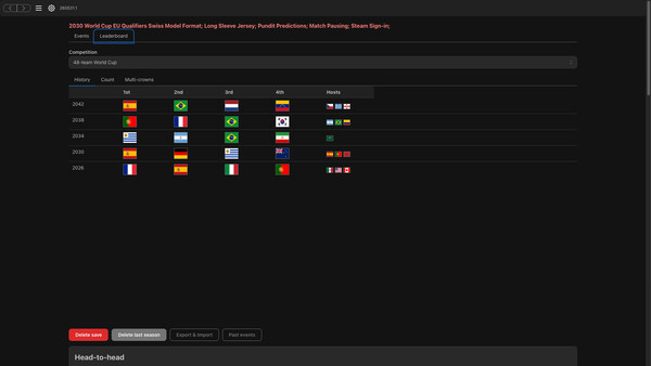 Forever World Cup Simulator screenshot 5