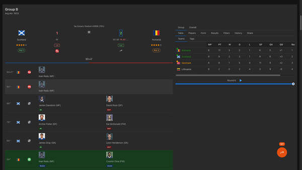 Forever World Cup Simulator screenshot 1