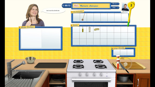 Sarah Wiener Kochspiel screenshot 1