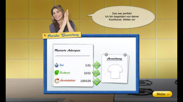 Sarah Wiener Kochspiel screenshot 3