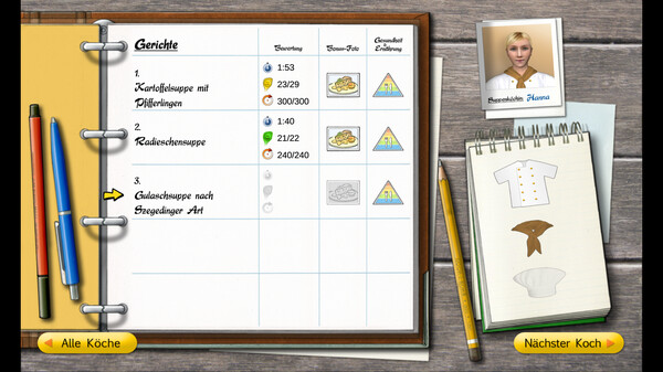 Sarah Wiener Kochspiel screenshot 2