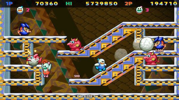 SNOW BROS. SPECIAL: ANNIVERSARY EDITION screenshot 2