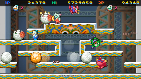 SNOW BROS. SPECIAL: ANNIVERSARY EDITION screenshot 1
