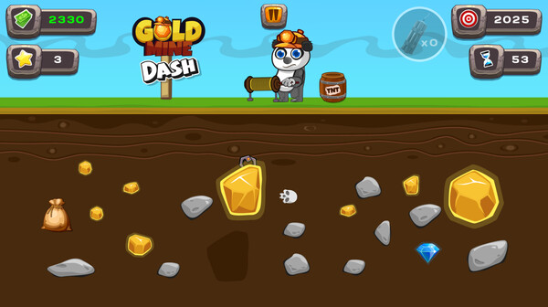 Gold Mine Dash screenshot 2