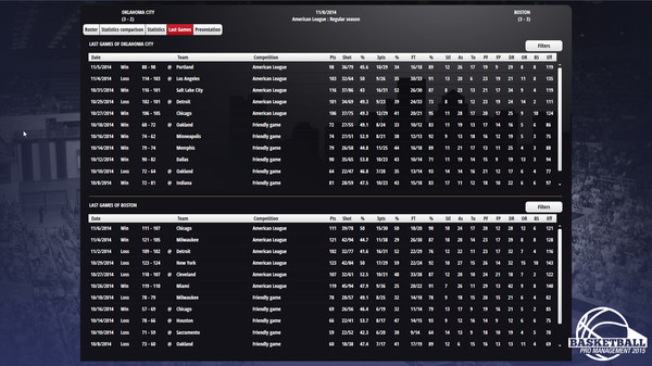 Basketball Pro Management 2015 screenshot 6