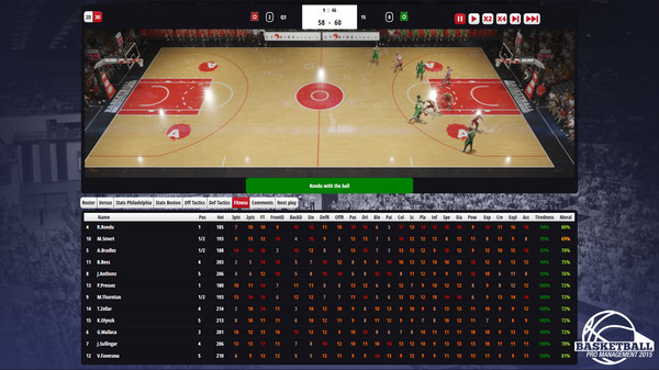 Basketball Pro Management 2015 screenshot 9