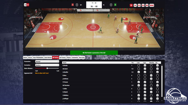 Basketball Pro Management 2015 screenshot 7