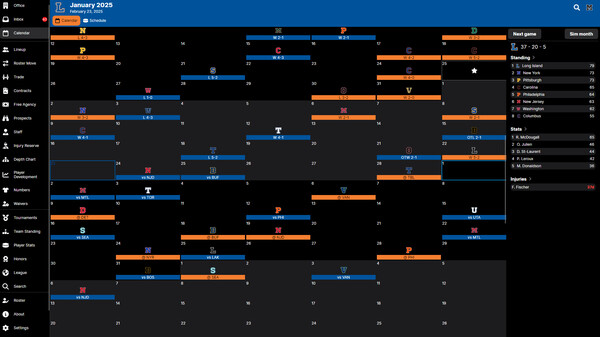 Hockey Legacy Manager 25 screenshot 5