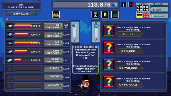 SIM - Simple Idle Miner screenshot 2
