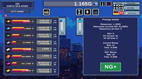 SIM - Simple Idle Miner screenshot 4
