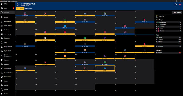 Basketball Legacy Manager 25 screenshot 4