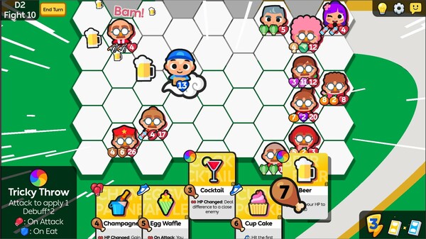 Food Fight Fiesta: Multi-Use Cards screenshot 5