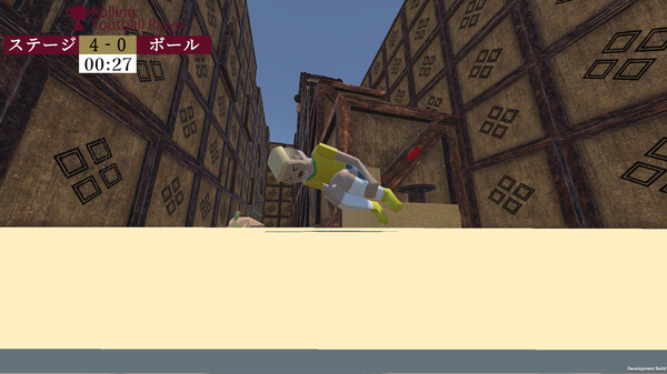 Rolling Football Player screenshot 3
