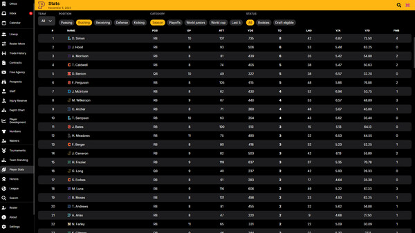 Football Legacy Manager 25 screenshot 4