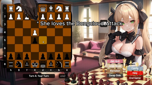 Play Chess with Lady Bongcloud screenshot 1
