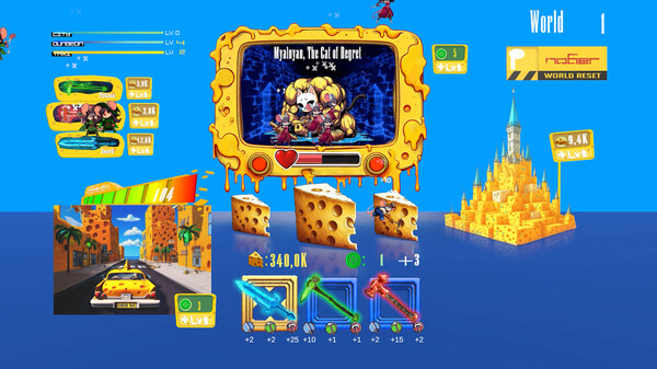 Cheese Co-op Clicker Simulator screenshot 2