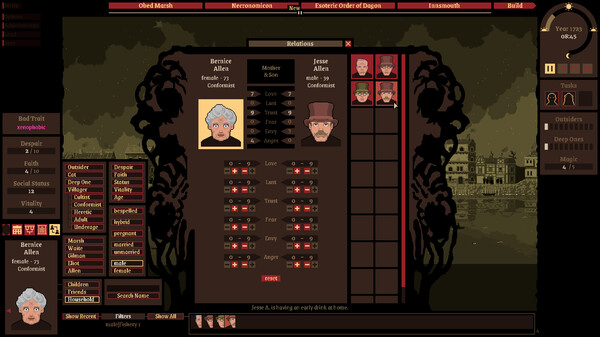 Marry a Deep One: Innsmouth Simulator screenshot 10