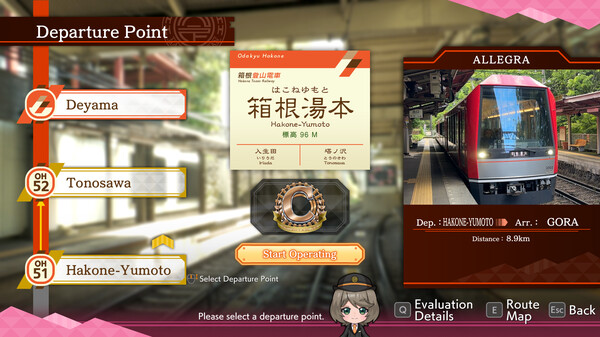 Japanese Rail Sim: Hakone Town of Natural Beauty and Hot Springs screenshot 2