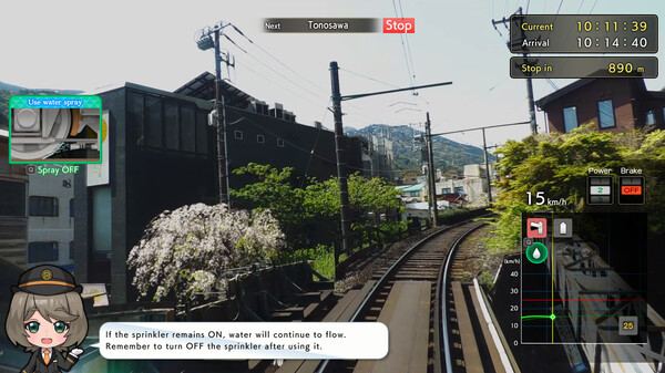 Japanese Rail Sim: Hakone Town of Natural Beauty and Hot Springs screenshot 4
