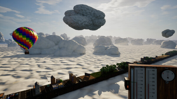 Endlessly side-scrolling Balloon Simulator 2024 screenshot 2