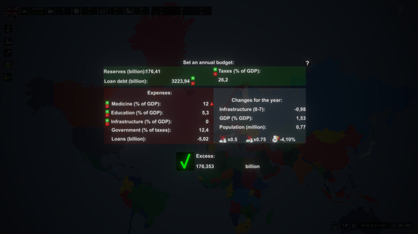 Simulator of Countries screenshot 4