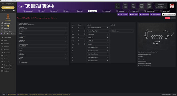 Draft Day Sports: College Football 2025 screenshot 6