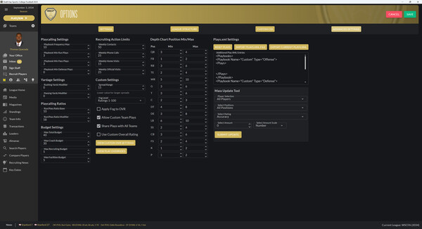 Draft Day Sports: College Football 2025 screenshot 9