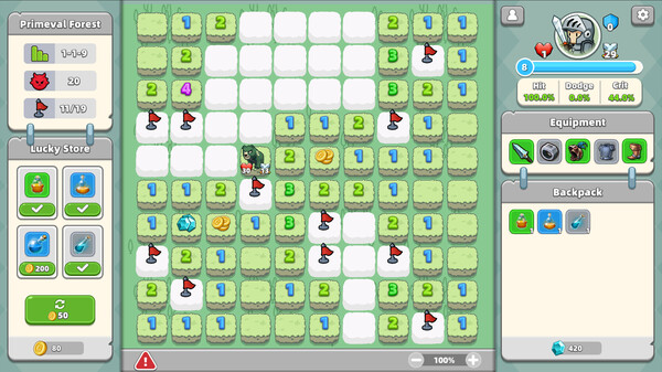Minesweeper & Dungeon RPG - 扫雷与地下城 screenshot 1