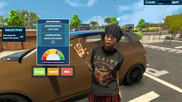 Express Car Wash Simulator : Prologue screenshot 2