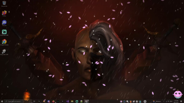 Cozy Desktop: Relaxing Weather and Atmosphere screenshot 2