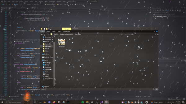 Cozy Desktop: Relaxing Weather and Atmosphere screenshot 3