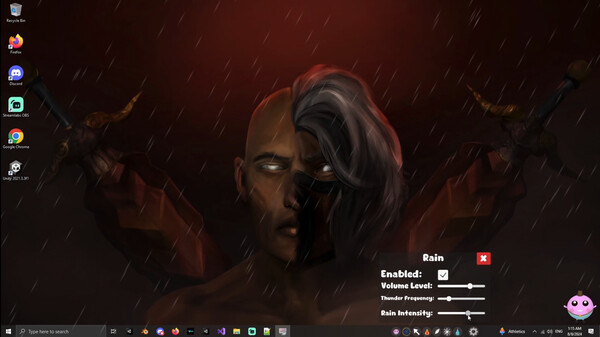 Cozy Desktop: Relaxing Weather and Atmosphere screenshot 4