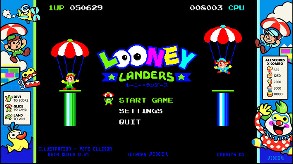 Looney Landers screenshot 1