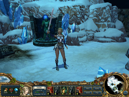 King's Bounty: Armored Princess screenshot 1