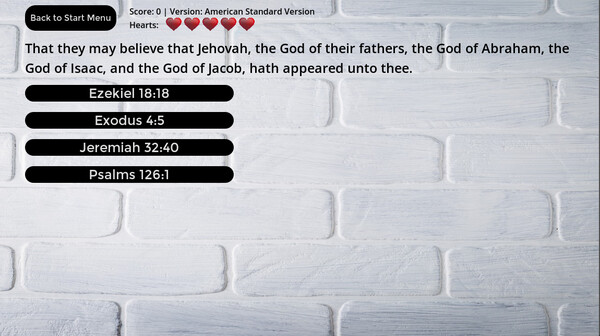 Bible Verse Challenge screenshot 1