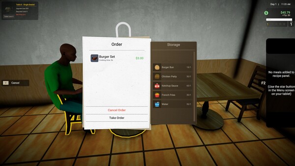 Restaurant Owner: A Restaurant Simulator screenshot 1