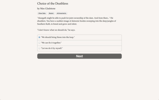 Choice of the Deathless screenshot 3