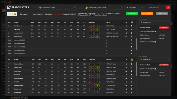 Draft Day Sports: Pro Basketball 2025 screenshot 5