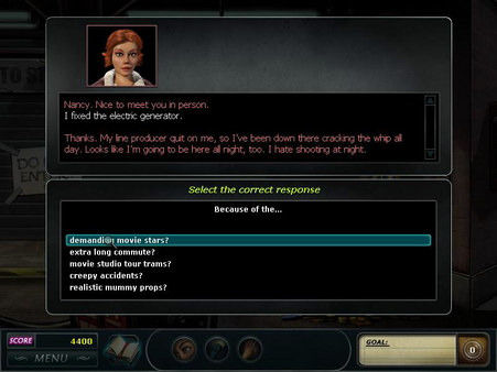 Nancy Drew Dossier: Lights, Camera, Curses! screenshot 5