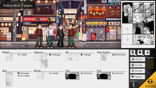 The Fable: Manga Build Roguelike screenshot 1