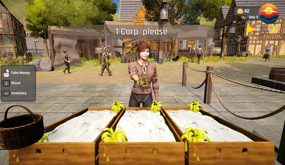 Sea Town - Fish Market Simulator screenshot 2
